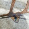 Magpie Standing Post Topper- Australian Made Rusted Metal Garden Art - Image 4