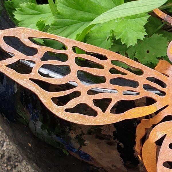 Honey Bee - Australian Made Rusted Metal Garden Art - Image 3