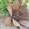 Flower - Australian Made Rusted Metal Garden Art - Image 5